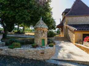 Maison périgourdine avec piscine chauffée, jardin et équipements enfants, proche du Bugue - FR-1-616-115